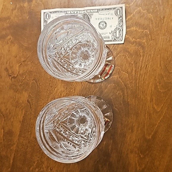 2 Hofbauer The Byrdes Collection Crystal Wine Glasses - No Chips or Scratches - Picture 2 of 4